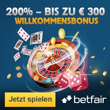 Jetzt im Betfair Casino spielen