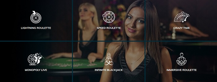 Pasino Live Casino Angebot